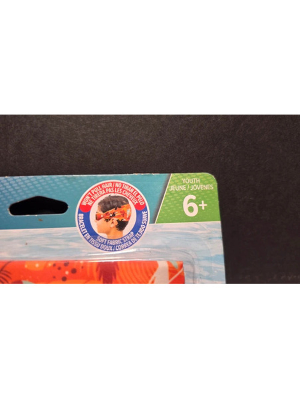 New Youth 6+ Freestyle Latex Free Swim Goggles